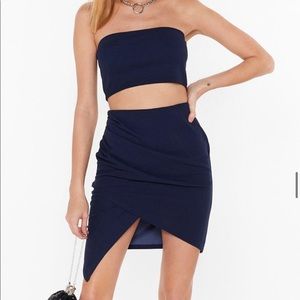 NWT Nastygal Two Piece Set
